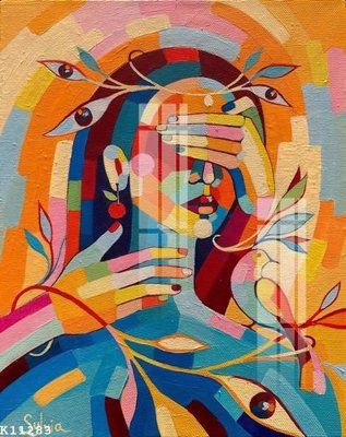 File tranh File gốc in tranh tổng hợp K11283 (bản gốc) in lụa dán tường