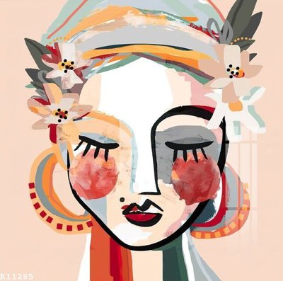 File in mica File gốc in tranh tổng hợp K11285 (bản gốc) sắc sảo