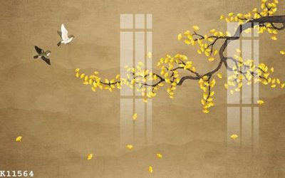 File gốc File gốc in tranh tổng hợp K11564 (in lụa) tranh mã đáo