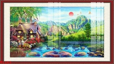 File tranh in tráng gương File gốc in tranh tổng hợp K1163 (siêu nét)