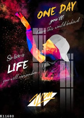 Ảnh gốc File gốc in tranh tổng hợp K11680 (nét căng) in mica