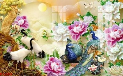 Tải file File gốc in tranh tổng hợp K1182 (ảnh gốc) in tráng gương