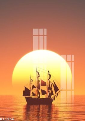 File gốc File gốc in tranh tổng hợp K11956 (in tráng gương) ốp tường