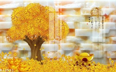 File gốc File gốc in tranh tổng hợp K12531 (in lụa) tranh mã đáo