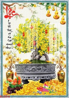 File ảnh File gốc in tranh tổng hợp K1254 (gốc) cho trang trí nhà hàng
