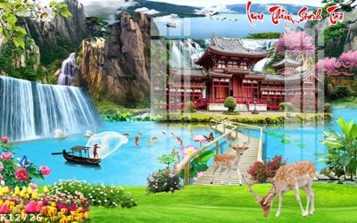 File ảnh File gốc in tranh tổng hợp K12726 (gốc) in decal dán tường