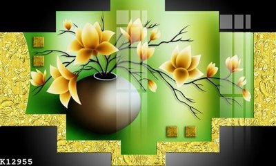 Hình ảnh file gốc in lụa File gốc in tranh tổng hợp K12955