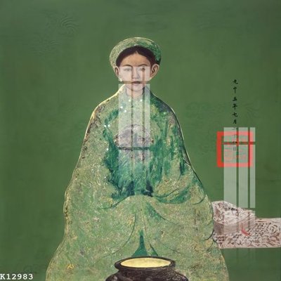 Ảnh gốc File gốc in tranh tổng hợp K12983 (độ nét cao) in tráng gương