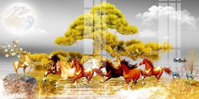 File gốc File gốc in tranh tổng hợp K13280 (trang trí) phòng làm việc