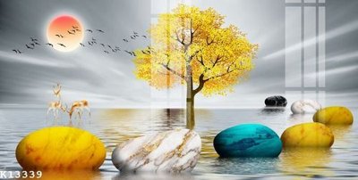 File tranh File gốc in tranh tổng hợp K13339 (ảnh gốc) in trần nhà