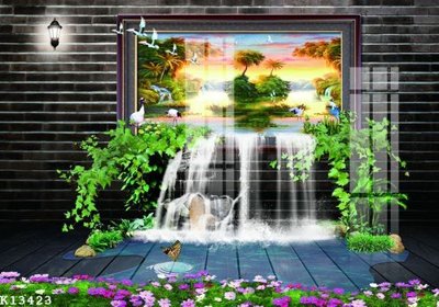 File tranh File gốc in tranh tổng hợp K13423 (bản gốc) in lụa 3D