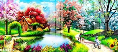 File tranh in trần File gốc in tranh tổng hợp K13455 (ảnh gốc siêu nét)