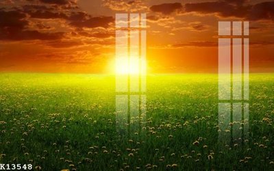 File gốc File gốc in tranh tổng hợp K13548 (in tráng gương) hiện đại