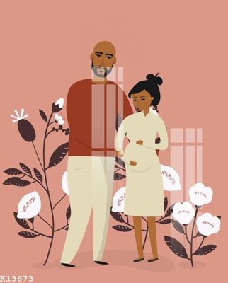 File gốc File gốc in tranh tổng hợp K13673 (in tráng gương) hiện đại