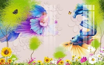 File ảnh File gốc in tranh tổng hợp K1369 (gốc) in biển hiệu