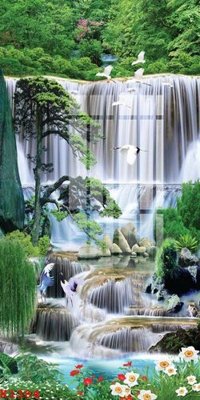 File gốc File gốc in tranh tổng hợp K1384 (phong cách) tối giản