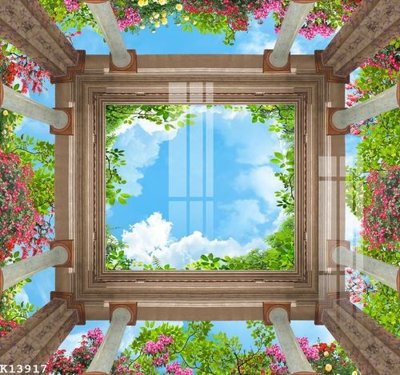 File gốc File gốc in tranh tổng hợp K13917 (in lụa) chi tiết cao