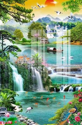 File ảnh File gốc in tranh tổng hợp K1403 (gốc) in backdrop sự kiện