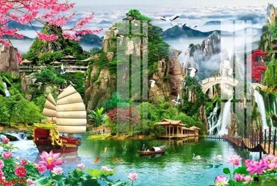 File gốc File gốc in tranh tổng hợp K1405 (chuẩn màu) cho in offset