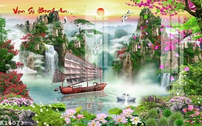 File gốc File gốc in tranh tổng hợp K14073 (in mica) làm bảng hiệu