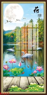 File gốc in tráng gương File gốc in tranh tổng hợp K1417 chi tiết