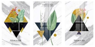 File in trần File gốc in tranh tổng hợp K14590 (bản gốc) hoa văn