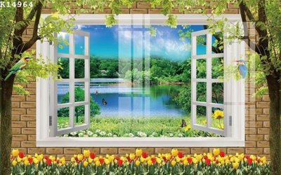 Ảnh gốc file in lụa File gốc in tranh tổng hợp K14964 chi tiết