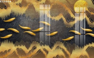 File gốc File gốc in tranh tổng hợp K15004 (in tráng gương) sang trọng