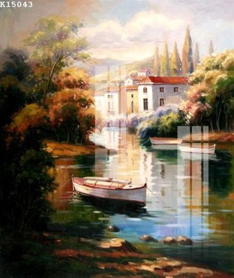 File gốc File gốc in tranh tổng hợp K15043 (in tráng gương) hiện đại