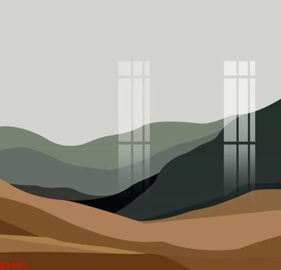 File gốc File gốc in tranh tổng hợp K1507 (in lụa) trang trí tường