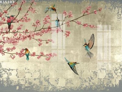 File tranh PSD File gốc in tranh tổng hợp K15103 chất lượng cao