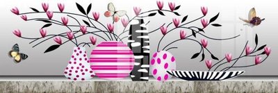 File tranh gốc in trần nhà File gốc in tranh tổng hợp K15217 3D