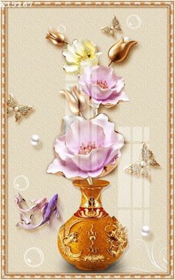 Ảnh gốc File gốc in tranh tổng hợp K15267 (độ nét cao) in tráng gương