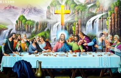 File tranh File gốc in tranh tổng hợp K15390 (bản gốc) treo phòng ăn