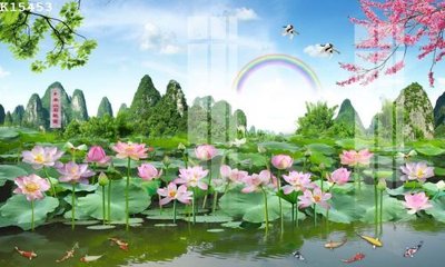 File gốc in tráng gương File gốc in tranh tổng hợp K15453 chi tiết