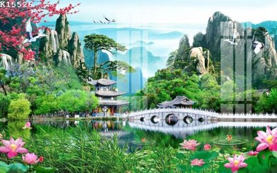 File in trần File gốc in tranh tổng hợp K15526 (file gốc) xuyên sáng