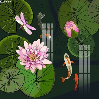 File gốc File gốc in tranh tổng hợp K15666 (chuẩn CMYK) cho nhà in