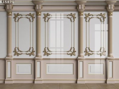 File in trần File gốc in tranh tổng hợp K15871 (file gốc) hoa văn 3D