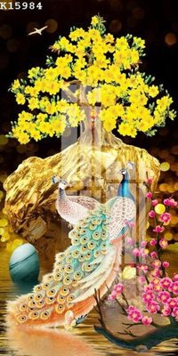 File in trần File gốc in tranh tổng hợp K15984 (file gốc) phong thủy