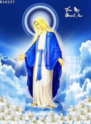 File tranh File gốc in tranh tổng hợp K16237 (bản gốc) in lụa 3D