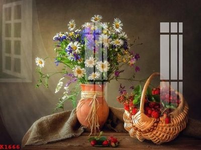 File tranh File gốc in tranh tổng hợp K1666 (gốc) chủ đề trừu tượng