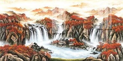 File in trần File gốc in tranh tổng hợp K16703 (bản gốc 3D) sống động