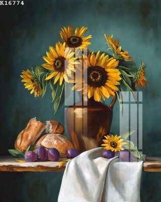 File in trần File gốc in tranh tổng hợp K16774 (bản gốc 3D) sống động