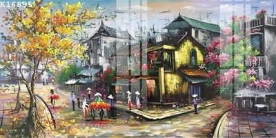 Hình ảnh file gốc in trần nhà File gốc in tranh tổng hợp K16895