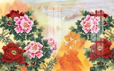 File tranh File gốc in tranh tổng hợp K16907 (gốc) chủ đề thành phố