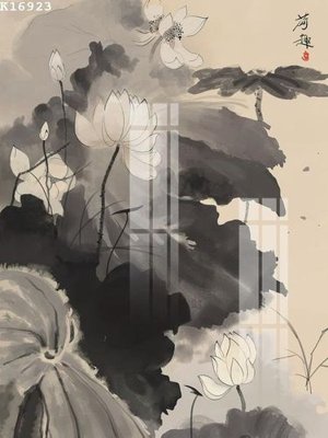 File tranh File gốc in tranh tổng hợp K16923 (gốc) chủ đề tĩnh vật