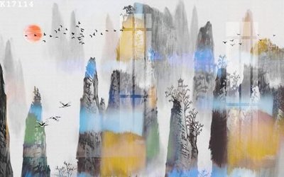 File tranh File gốc in tranh tổng hợp K17114 (file gốc) chuẩn màu in