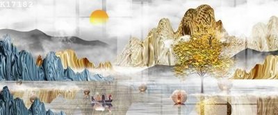 File PSD File gốc in tranh tổng hợp K17182 (bản gốc) dễ dàng edit