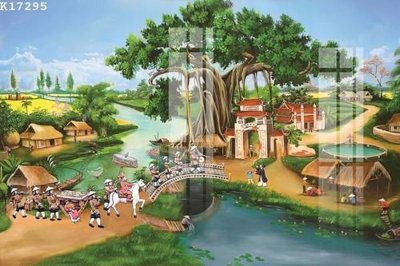 File PSD in ấn File gốc in tranh tổng hợp K17295 (chất lượng cao)