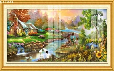 Ảnh gốc file in lụa File gốc in tranh tổng hợp K17326 chi tiết